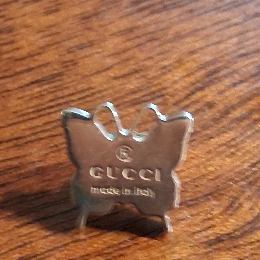 Gucci Silver Butterfly Earrings - Picture 3 of 7